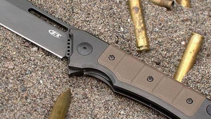 The BEST Knife Handle Materials: A Complete Guide 8 The zero tolerance 0223 folding knife with a titanium handle