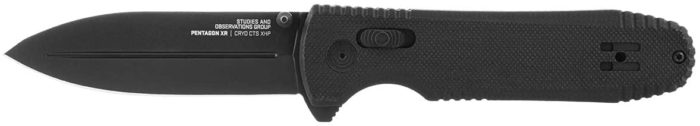 The Best Tactical Folders: Be Dangerous 20 best tactical folders - the SOG pentagon XR blackout