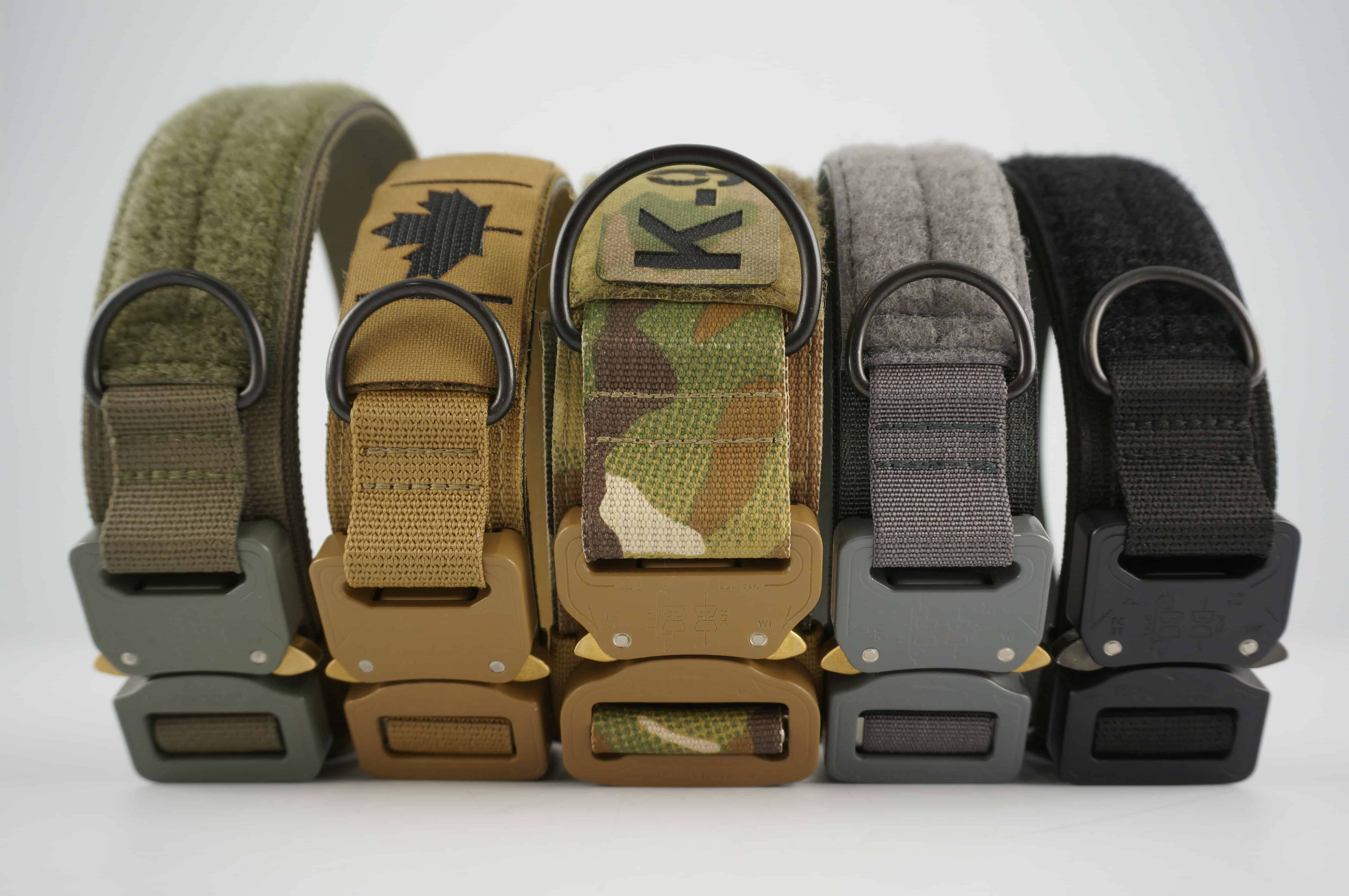 Is There Tactical Gear For Dogs? 8 The cobra buckle on these dog collars is the strongest in the world