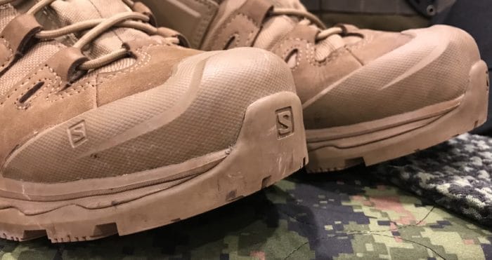 Salomon Quest 4D Review: When The Mission Demands Elite Performance 13 Salomon Forces Quest 4D mud guard on the toe