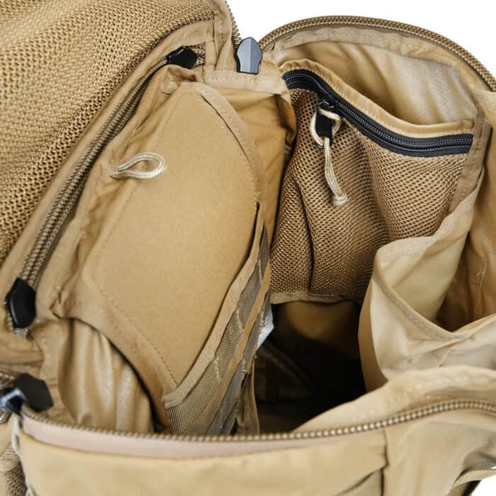 3 Day Assault BVS 110602 coyote Detail Inner Pockets 1070
