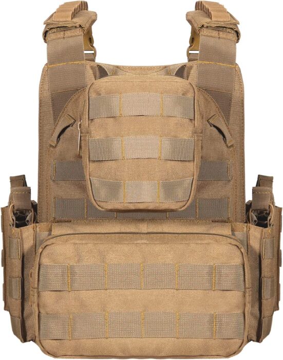 The 7 Best Plate Carriers On Amazon 46 ONE OF THE BEST AMAZON PLATE CARRIERS IN COYOTE BROWN