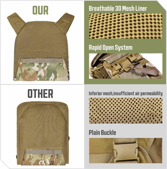 The 7 Best Plate Carriers On Amazon 9 GFIRE - one of the best plate carriers on Amazon