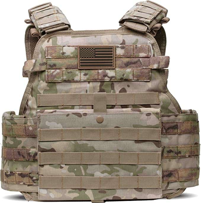 The 7 Best Plate Carriers On Amazon 20 Tacticon Armament - one of the best plate carriers on Amazon in multicam