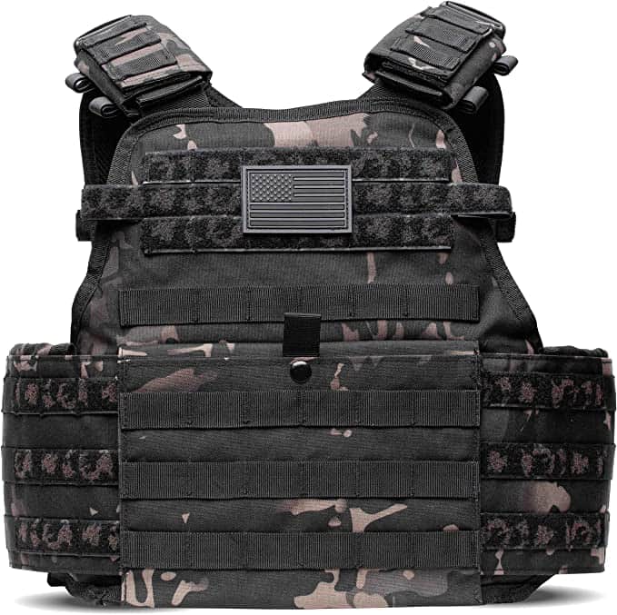 The 7 Best Plate Carriers On Amazon 19 Tacticon Armament - one of the best plate carriers on Amazon in black multicam