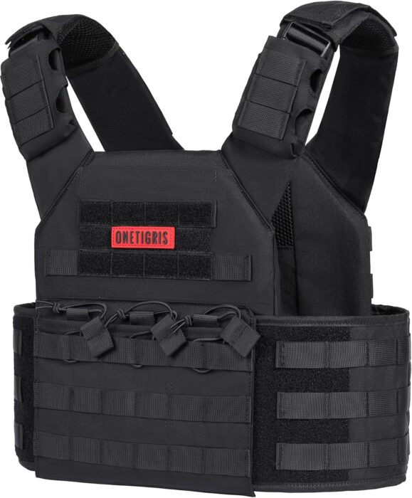 The 7 Best Plate Carriers On Amazon 26 ONETIGRIS - DOOM IN BLACK