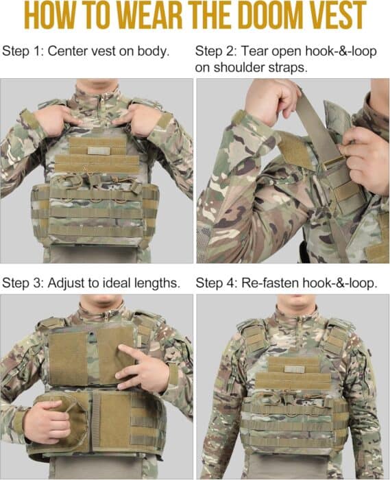 The 7 Best Plate Carriers On Amazon 27 ONETIGRIS - DOOM HOW TO APPLY THE PLATE CARRIER