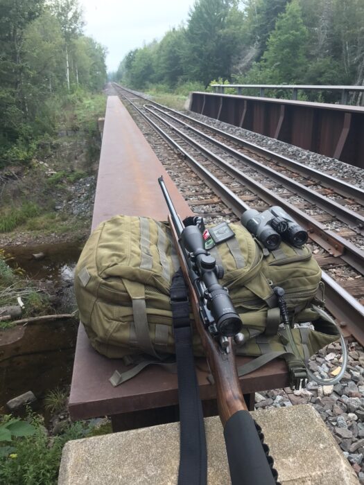 5.11 Rush72 Review: Toughest Tactical Pack In The World 4 5.11 Rush72 - Out on a bear hunt with my K98 Mauser chambered in 30-06
