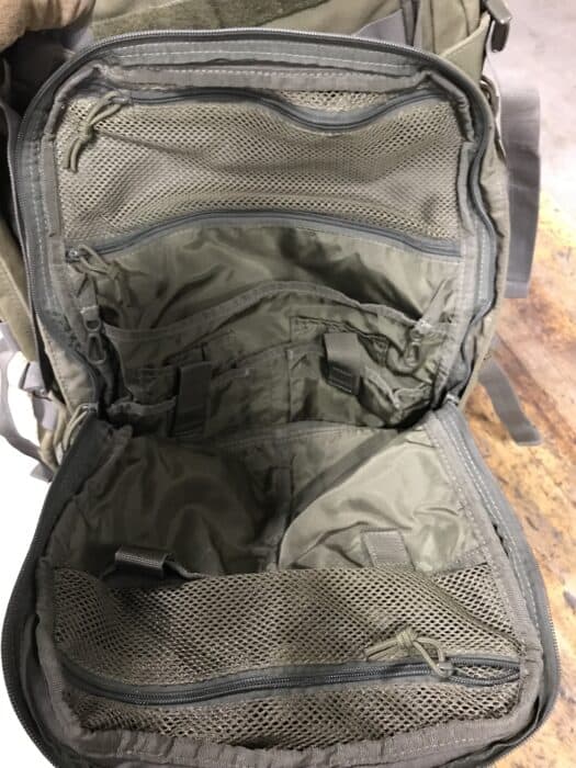 5.11 Rush72 Review: Toughest Tactical Pack In The World 21 5.11 Rush72 - front admin pouch