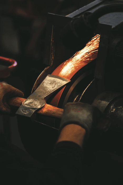 some steels are extremely tough and hard to sharpen