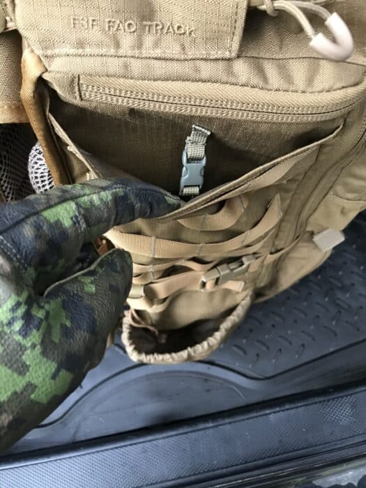 Eberlestock FAC Track Review: Designed For The Battlefield 19 full length side pouch on the Eberlestock FAC Track