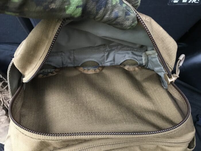 Eberlestock FAC Track Review: Designed For The Battlefield 16 top pouch on the Eberlestock FAC Track