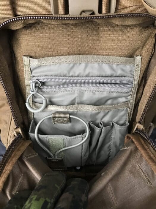 Eberlestock FAC Track Review: Designed For The Battlefield 18 admin pouch on the Eberlestock FAC Track