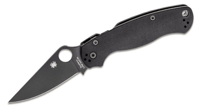The Best Tactical Folders: Be Dangerous 24 best tactical folders - the spyderco paramilitary 2