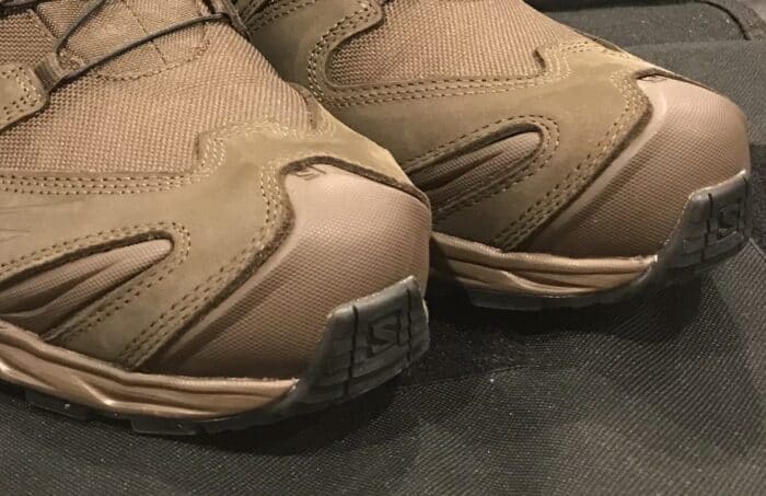 Salomon XA Forces MID GORE-TEX Review: Special Forces Tested 12 Salomon XA Forces MID GORE-TEX EN rubber toe guard