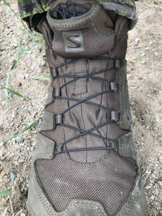 Salomon XA Forces MID GORE-TEX Review: Special Forces Tested 19 Salomon XA Forces MID GORE-TEX EN quicklace system