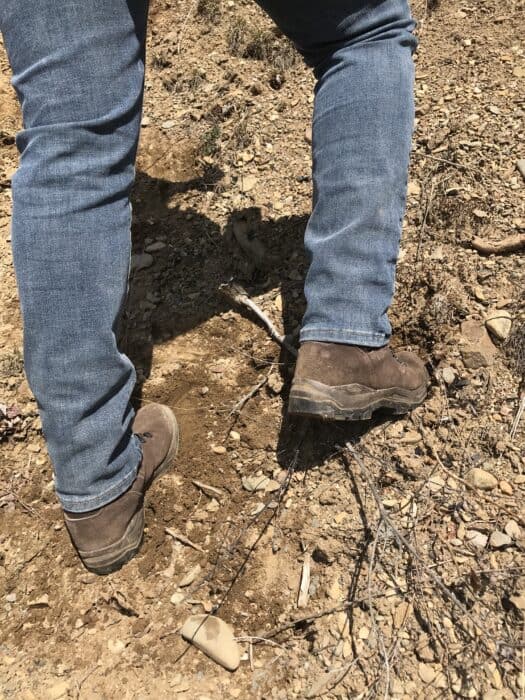 Are Tactical Boots Good For Hiking? The Final Answer 11 LOWA Z-8S tacticla military boots hiking in a rock quarry