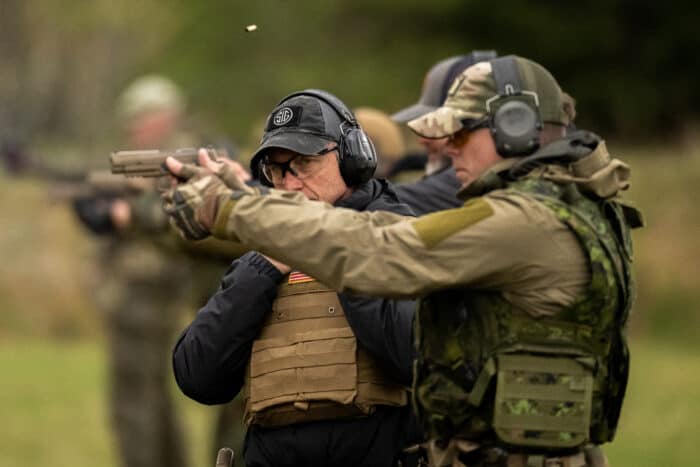 Sig Saur P320-C22 training with SIG SAUR