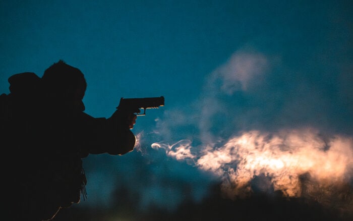 Sig Saur P320-C22 night shoot training with SIG SAUR
