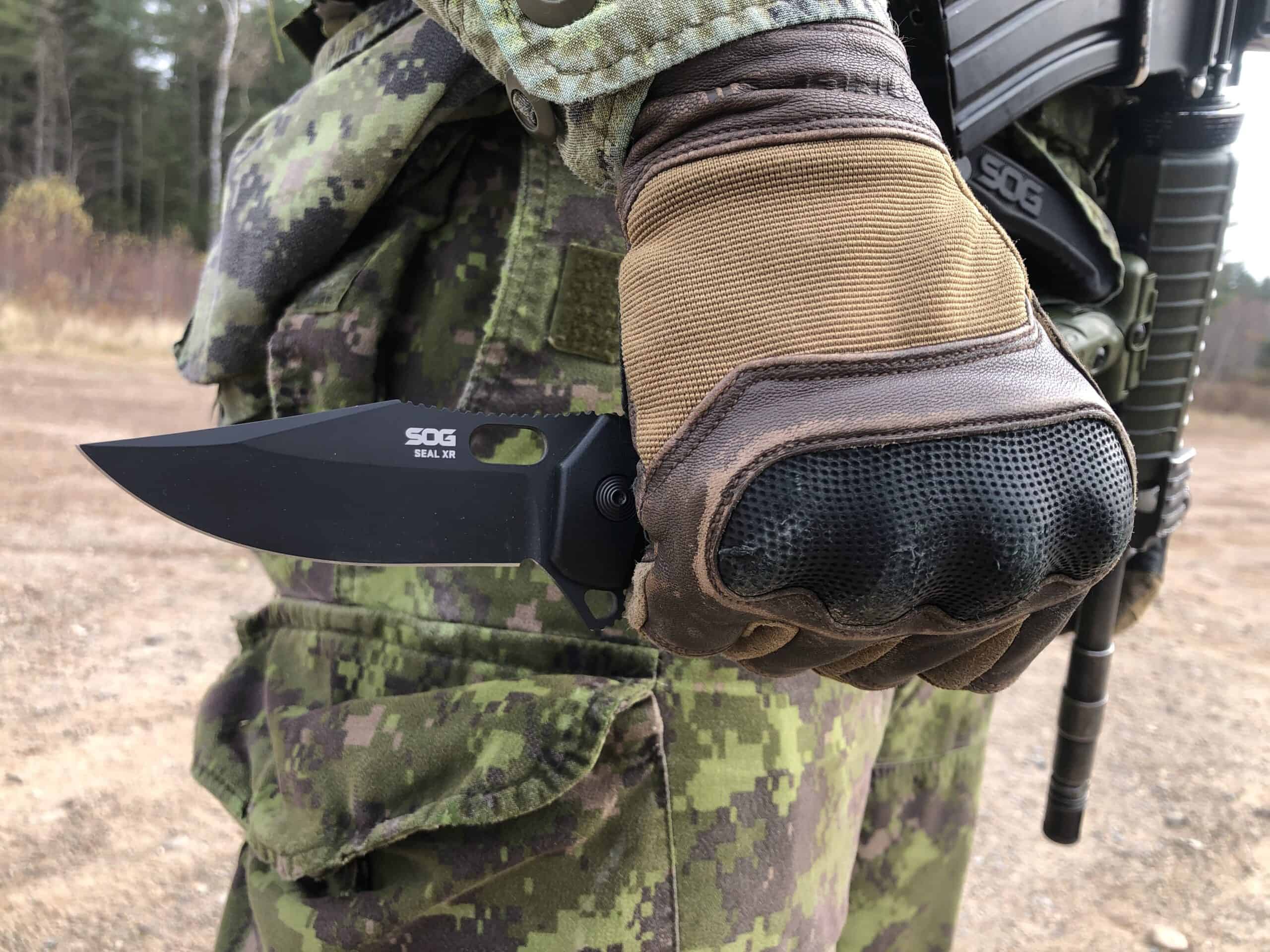 SOG SEAL XR the best heavy duty folding knife