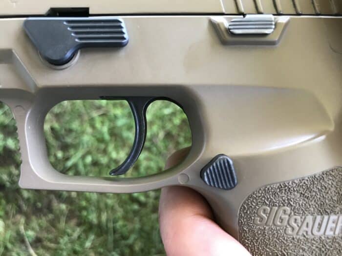 Sig Saur P320-C22 trigger system