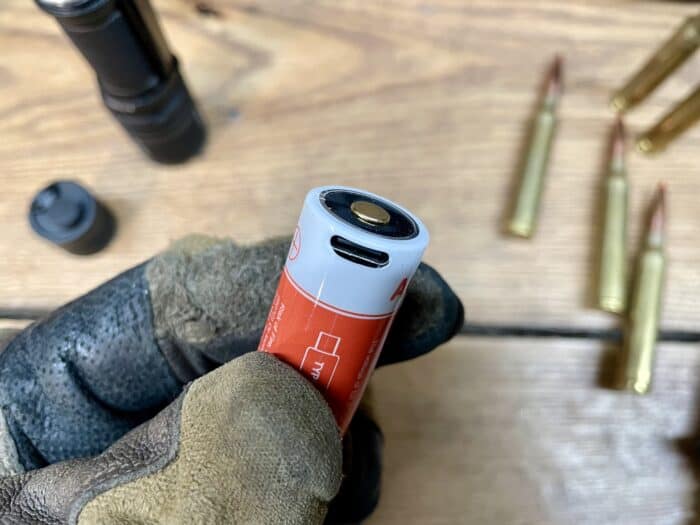 The Acebeam Defender P16: An Excellent Tactical Flashlight 15 The Acebeam Defender P16 Tactical Flashlight battery USB-c plug in