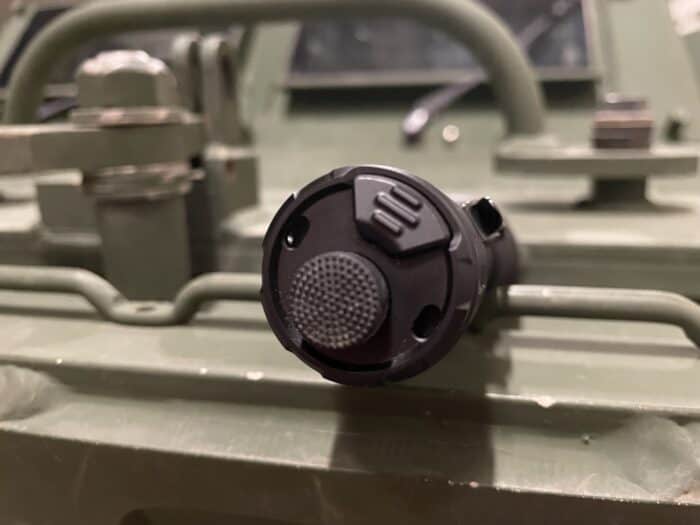 Acebeam Defender P17: A Great at Home Tactical Flashlight 13 Acebeam Defender P17 tactical flashlight has dual tail switches. a tactical switch and a function switch