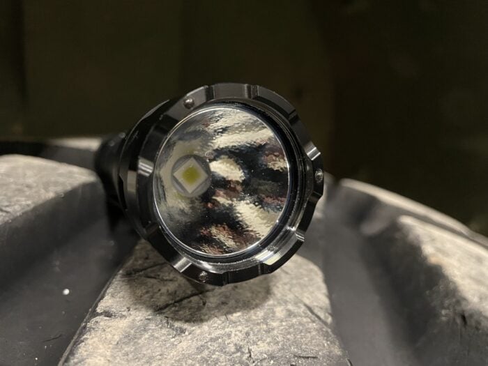 Acebeam Defender P17: A Great at Home Tactical Flashlight 14 Acebeam Defender P17 tactical flashlight has a steel strike bezel with silicon nitride ceramic beads