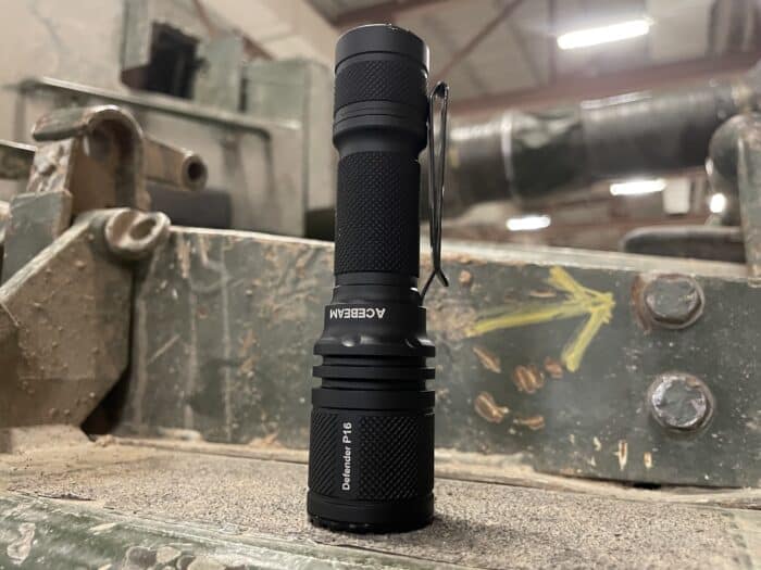 The Acebeam Defender P16: An Excellent Tactical Flashlight 20 Acebeam defender P16 tactical flashlight on a Leopard 2 MBT