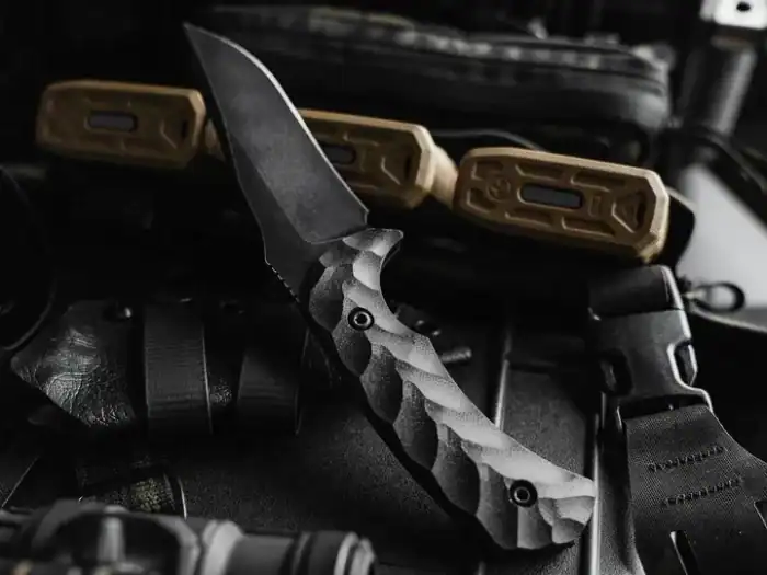 The BEST Knife Handle Materials: A Complete Guide 2 TOOR Mullet, one of the best tactical fixed blades on the market
