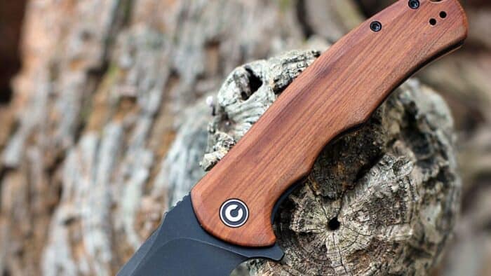 The BEST Knife Handle Materials: A Complete Guide 18 the civivi praxis with a wood handle
