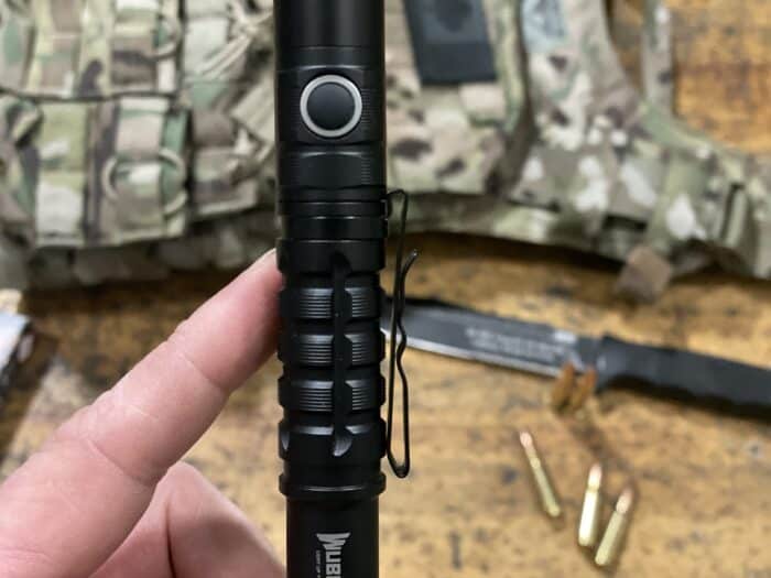 Wuben T2 Review: A Small and Powerful Backup Tactical Flashlight 10 the wuben t2 tactical flashlight has very moderate cooling fins as with only 550 lumens it doesnt get very hot