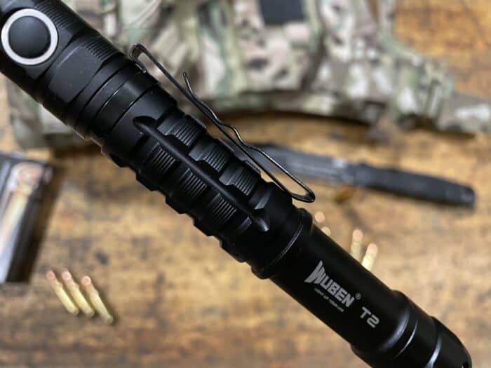 Wuben T2 Review: A Small and Powerful Backup Tactical Flashlight 9 the wuben t2 tactical flashlights aluminum alloy body