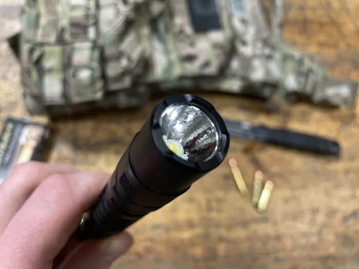 Wuben T2 Review: A Small and Powerful Backup Tactical Flashlight 14 the wuben t2 tactical flashlight has solid strike bezel on the head
