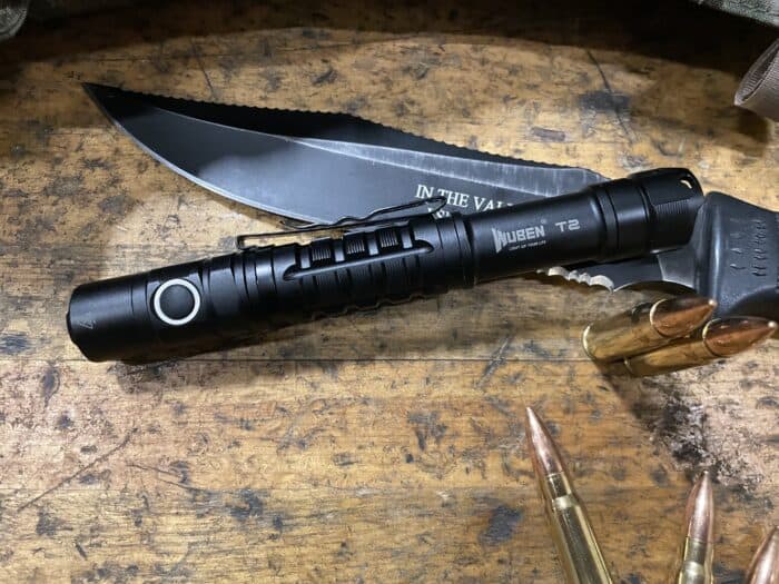 Wuben T2 Review: A Small and Powerful Backup Tactical Flashlight 6 The Wuben T2 back up tactical flashlight