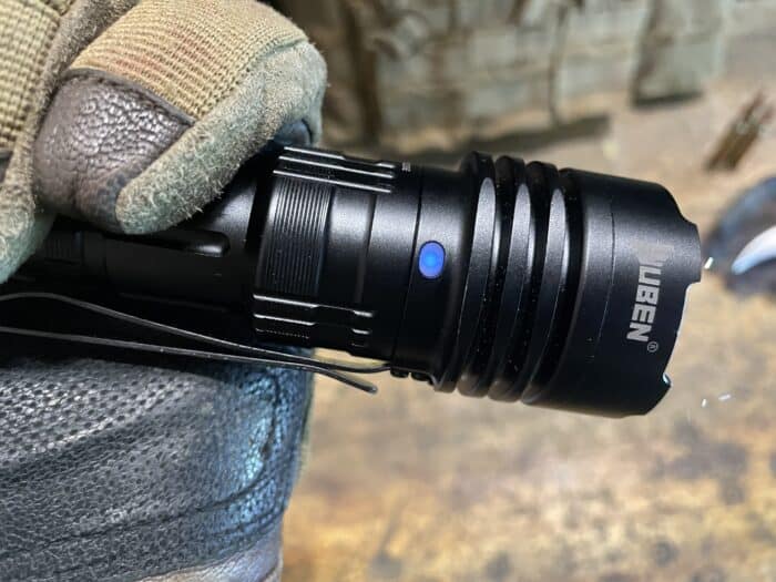 Wuben T1 Review: Is It The Best Tactical Flashlight? 24 The Wuben T1 Tactical Flashlight has an indicator light to let you know the state of the battery