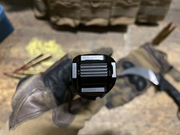 Wuben T1 Review: Is It The Best Tactical Flashlight? 18 The Wuben T1 Tactical Flashlight has a unique lever style tactical tail switch