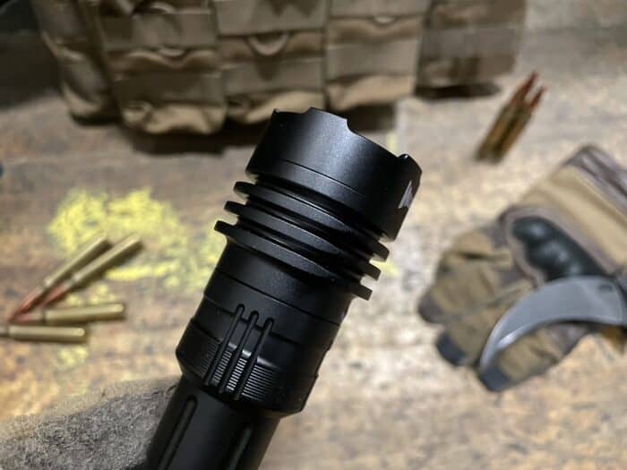 Wuben T1 Review: Is It The Best Tactical Flashlight? 15 The Wuben T1 Tactical Flashlight has moderate cooling fins to help dissipate the heat