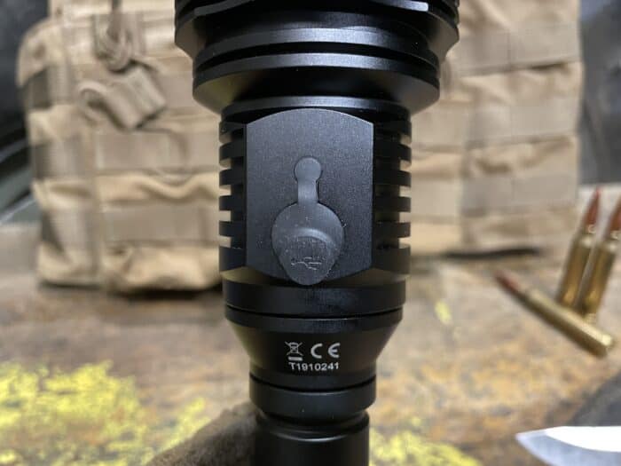 Wuben T101 Pro Review: Is It Really A Tactical Flashlight? 15 The Wuben T101 Pro hunting and Tactical flashlight has an external USB-C charging port