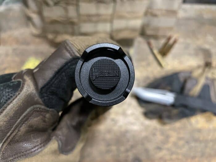 Wuben T101 Pro Review: Is It Really A Tactical Flashlight? 9 The Wuben T101 Pro hunting and Tactical flashlight tail tactical switch
