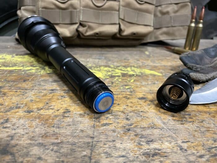 Wuben T101 Pro Review: Is It Really A Tactical Flashlight? 13 The Wuben T101 Pro hunting and Tactical flashlight high drain 18650 li-ion batteries