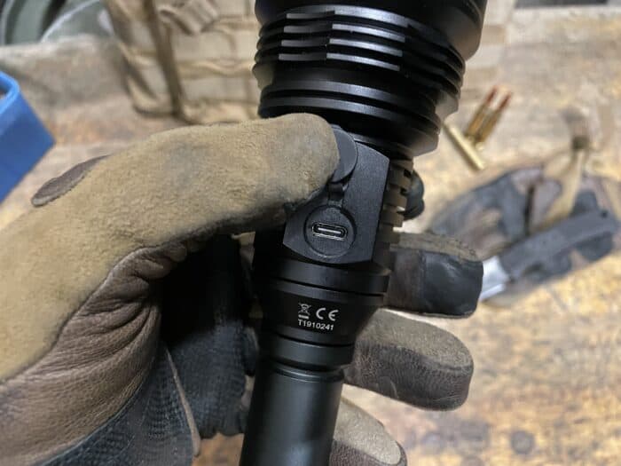 Wuben T101 Pro Review: Is It Really A Tactical Flashlight? 16 The Wuben T101 Pro hunting and Tactical flashlight has an external USB-C charging port