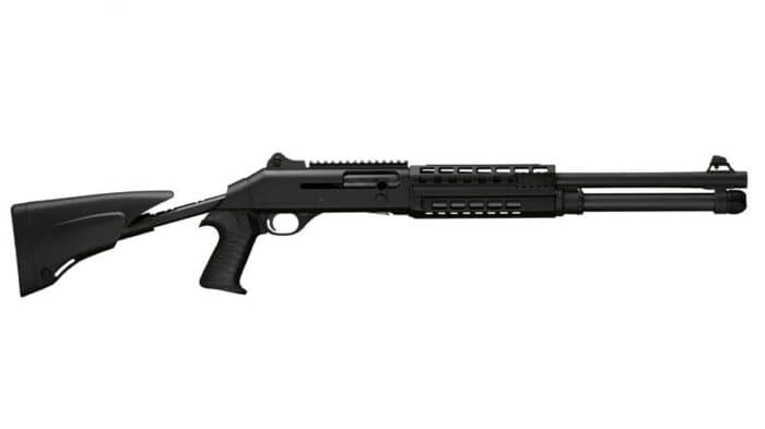 7 Awesome Semi-Automatic Tactical Shotguns To Buy In Canada 6 BENELLI - M4 T-PRO TACTICAL SEMI-AUTOMATIC SHOTGUN