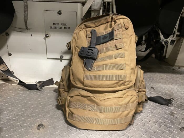 Condor 3-Day Assault Pack Review Combat Tested, Soldier Approved 4 the Condor 3-Day Assault pack inside a TAPV