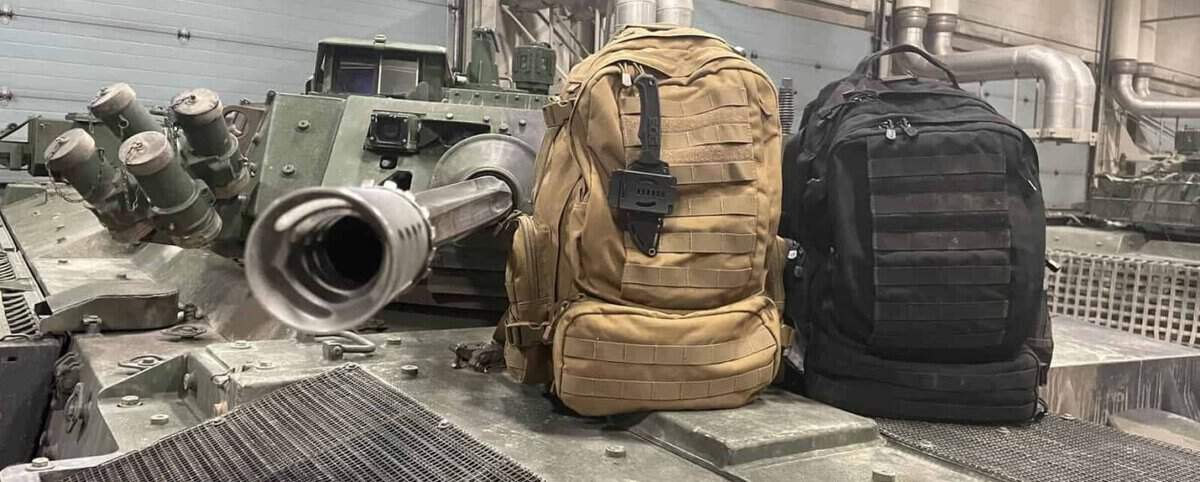 Condor's 3-Day Assault backpack positioned on a lav 6