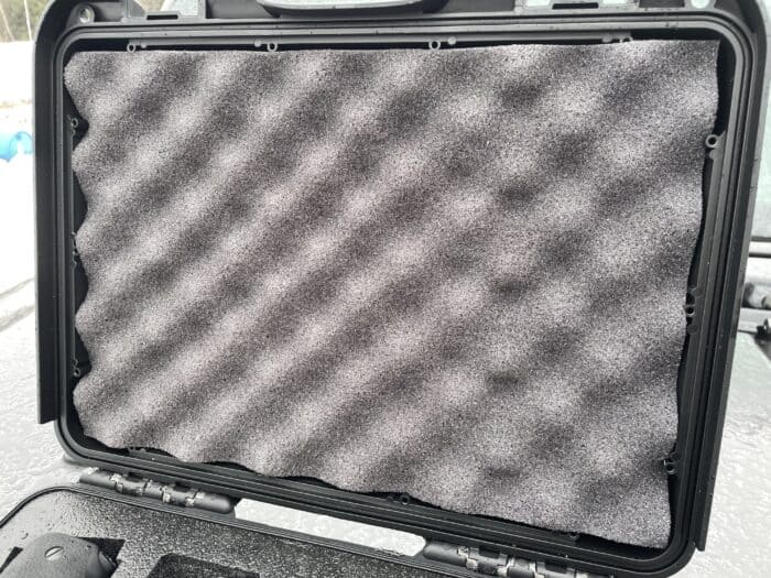 the NANUK 910 2UP CLASSIC GUN CASE inner foam