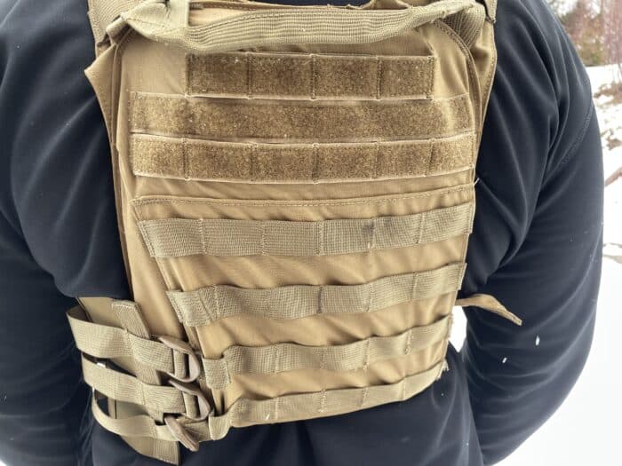 Condor Cyclone Review: The Plate Carrier For Every Man 9 the Condor Cyclone rear MOLLE