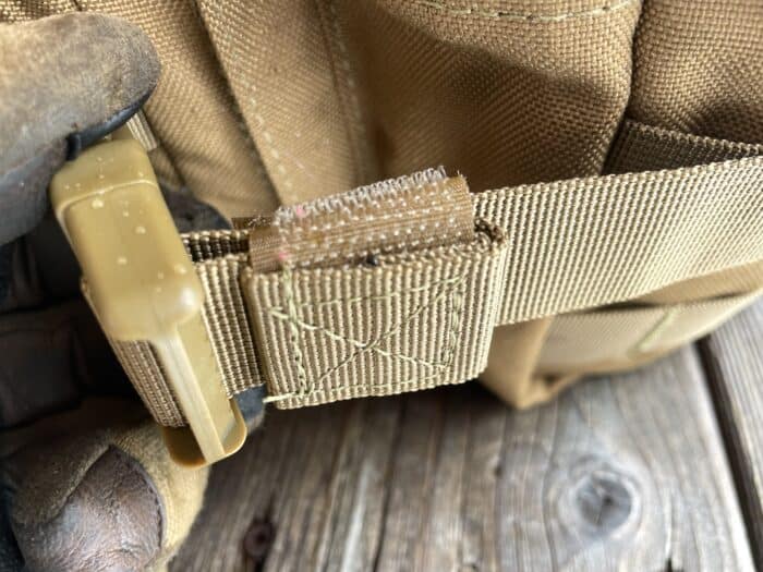 Condor 3-Day Assault Pack Review Combat Tested, Soldier Approved 29 Condor 3-Day Assault pack hook and loop strap holders