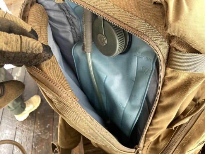 Condor 3-Day Assault Pack Review Combat Tested, Soldier Approved 26 Condor 3-Day Assault pack inside the hydration compartment