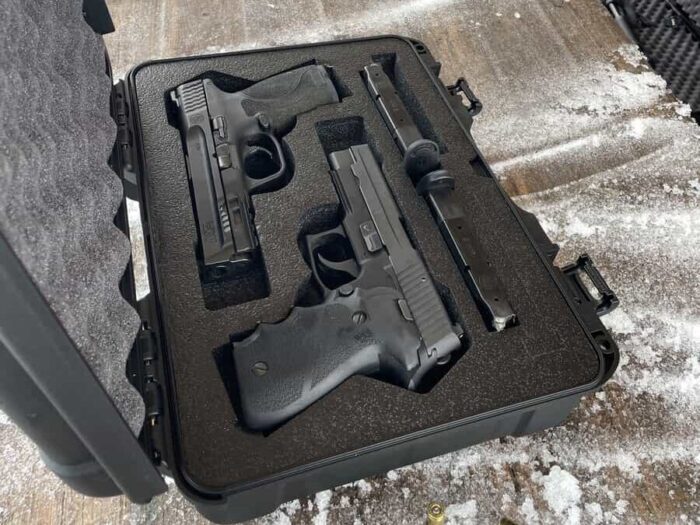 The NANUK 910 2UP CLASSIC GUN CASE